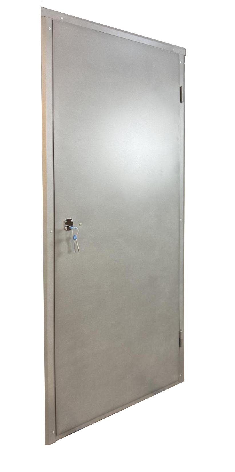 Двери входные MSM Прочная-С утепленные правые металл с двух сторон 0,6 мм труба 40 мм толщиной 1 мм 2000х960 мм Серый (102-22347) - фото 2 Двери входные MSM Прочная-С утепленные правые металл с двух сторон 0,6 мм труба 40 мм толщиной 1 мм 2000х960 мм Серый (102-22347) - фото 2