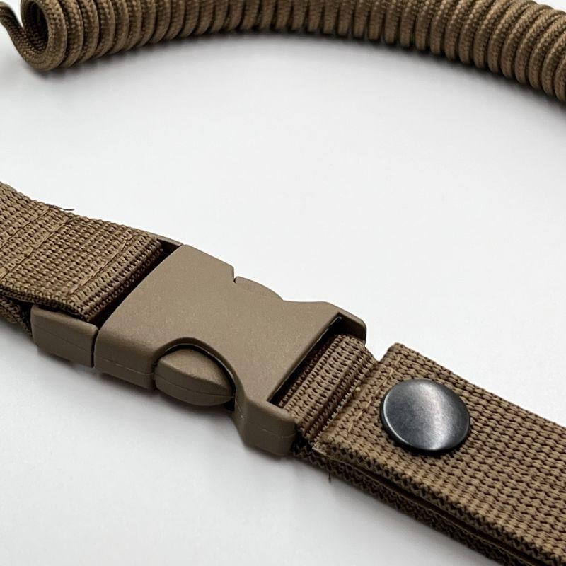 Тренчик страховочный с карабином и быстросъемным креплением на пояс паракорд Коричневый (21542703) - фото 3 Тренчик страховочный с карабином и быстросъемным креплением на пояс паракорд Коричневый (21542703) - фото 3