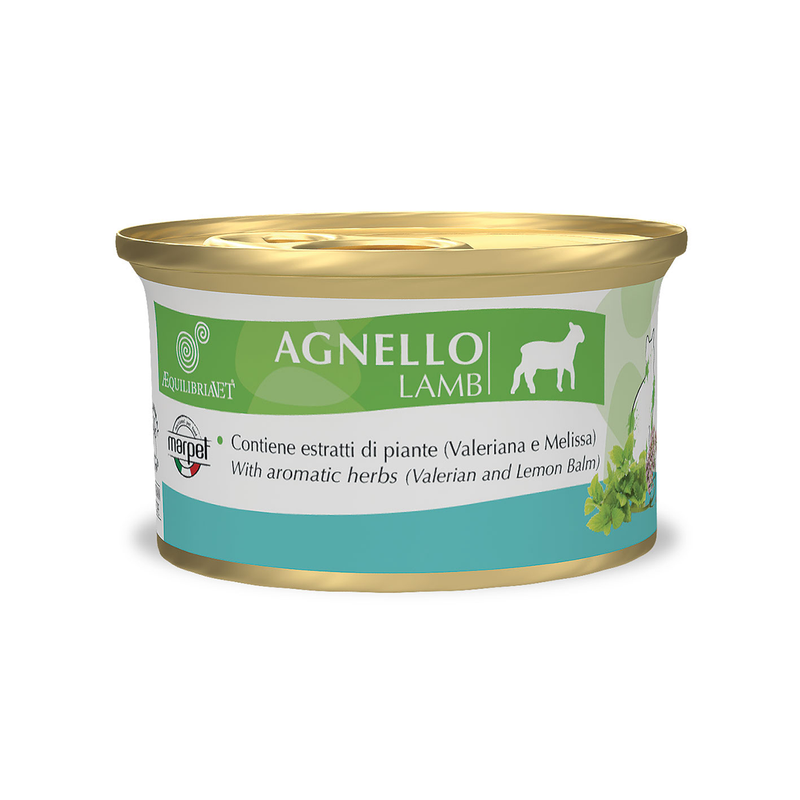 Корм для кошек Marpet Aequilibriavet влажный с ягненком 85 г
