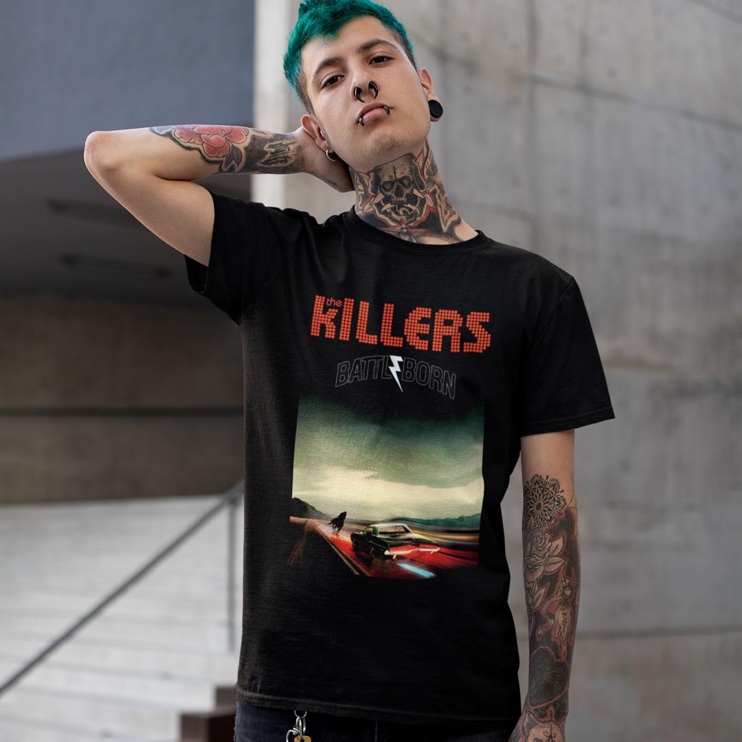 Футболка унисекс The Killers Battle Born 2XL Черный (0000016946)