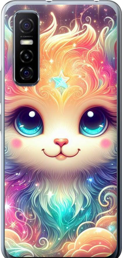 Чехол на Vivo Y73S Сказочный котенок (5813u-2159-42517)