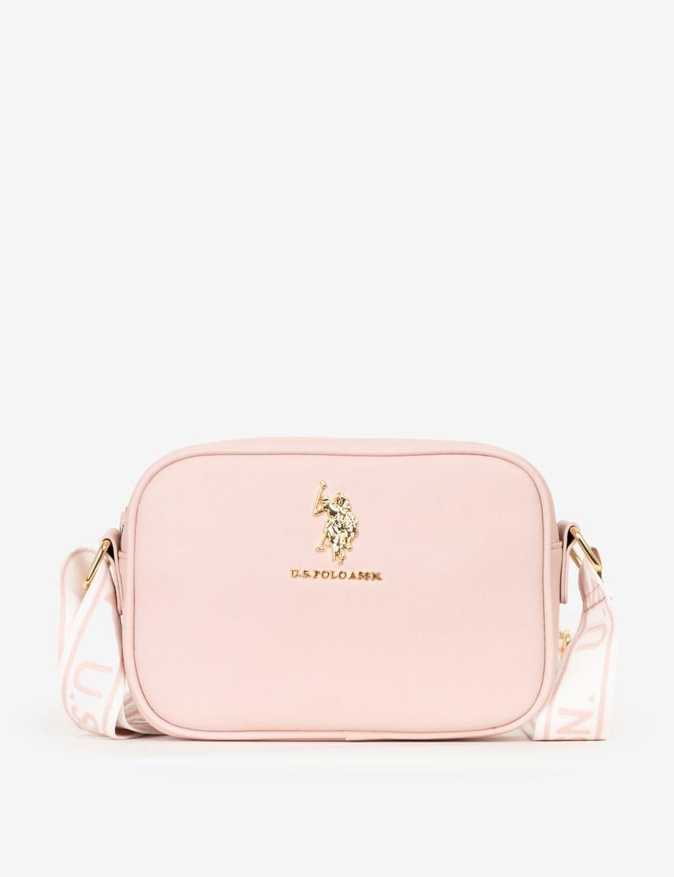 Женская сумка кросс-боди U.S. Polo ASSN Blush (786662014738)