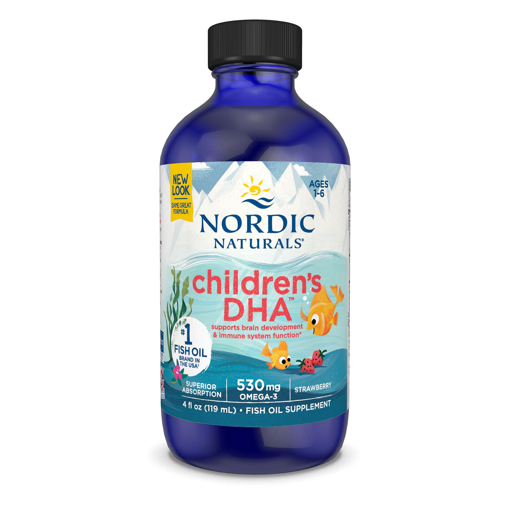 Омега 3 для детей Nordic Naturals Children's DHA Strawberry 119 мл