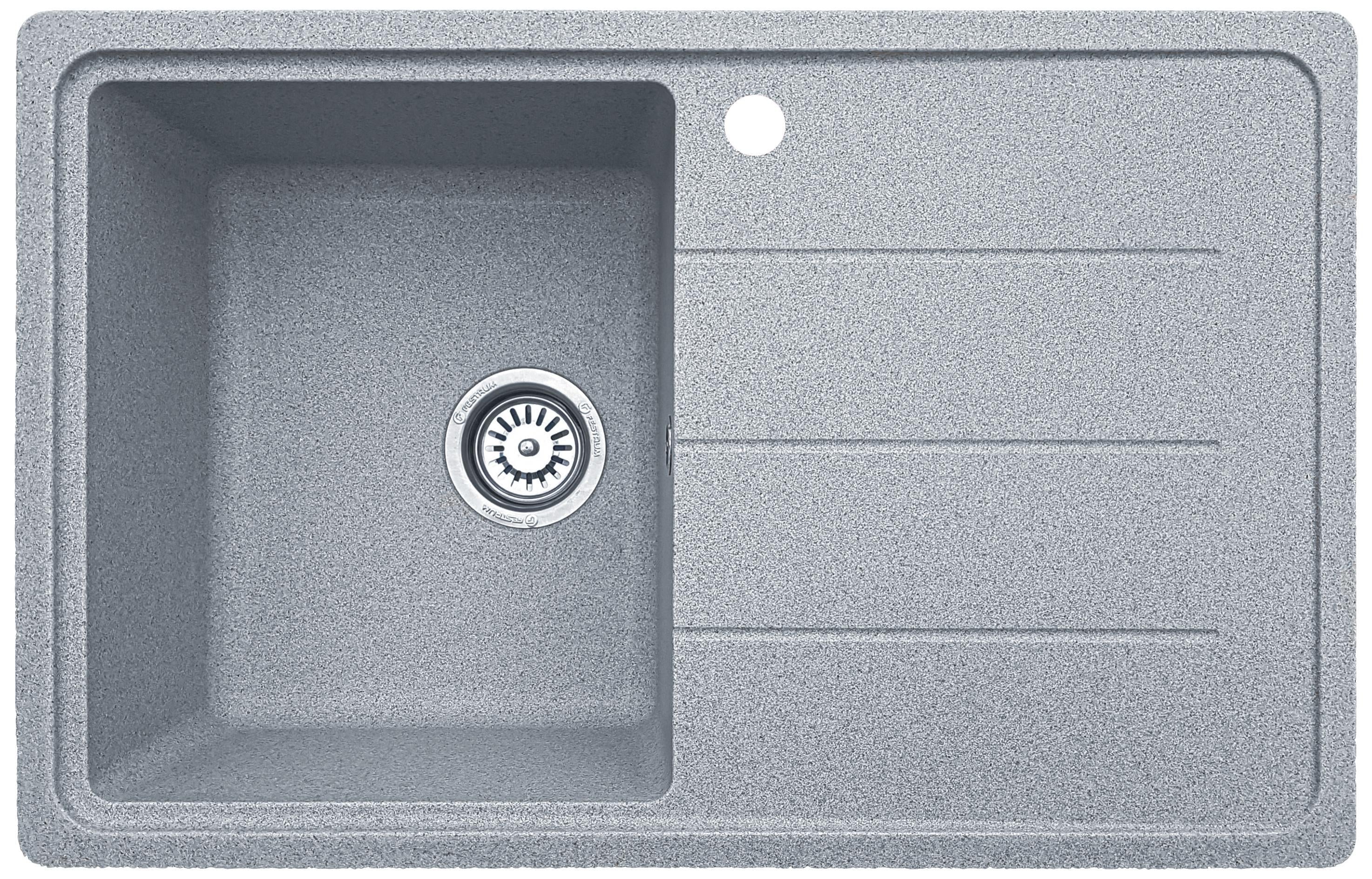 Мойка кухонная Valetti 24R 780x500 мм Серый