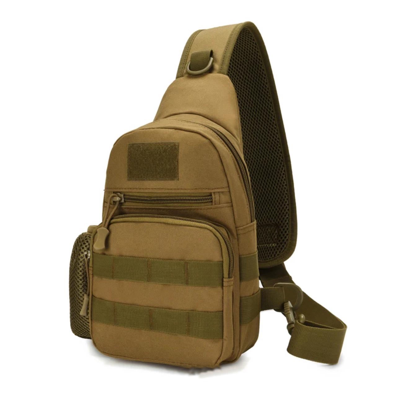 Чоловіча сумка через плече NuCamper з тримачем для пляшки з водою Койот (2524890892) Чоловіча сумка через плече NuCamper з тримачем для пляшки з водою Койот (2524890892)