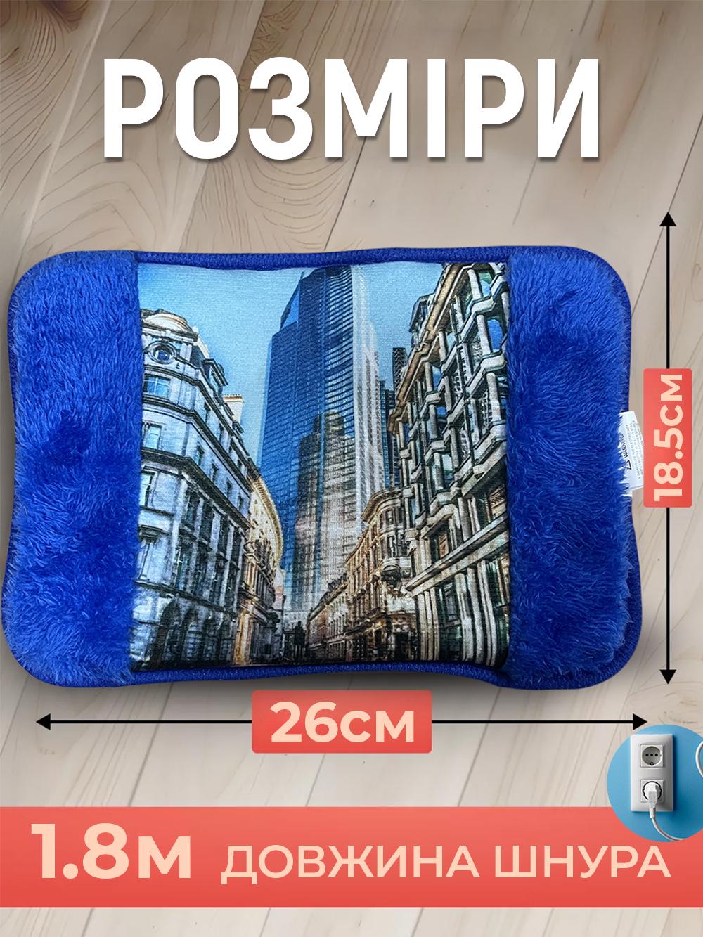 Електрична грілка Borsa Acqua муфта з автовідключенням Синій (5232e68e) - фото 3