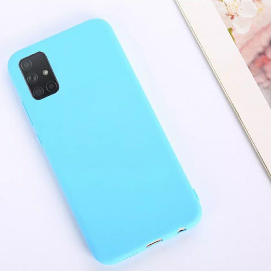 Чехол Candy Silicone для Samsung Galaxy M31s Бирюзовый (066908)