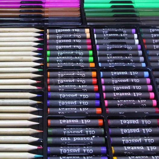 Большой художественный набор для рисования Colorful Italy 258 пр. - фото 6 Большой художественный набор для рисования Colorful Italy 258 пр. - фото 6