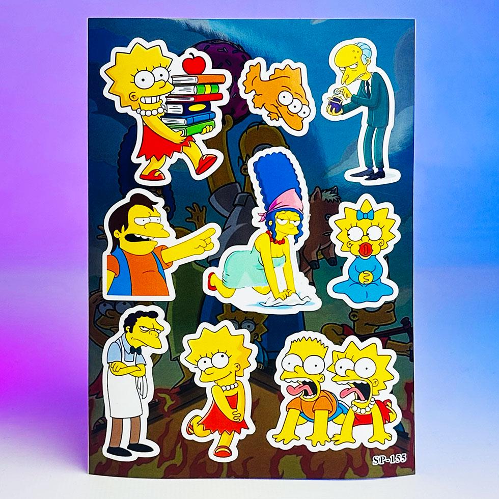 Стикер-пак The Simpsons SP-155 (00000000692) Стикер-пак The Simpsons SP-155 (00000000692)