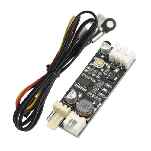 Регулятор скорости вентилятора ШИМ DC 12V 0,8А PWM с термодатчиком (974467) Регулятор скорости вентилятора ШИМ DC 12V 0,8А PWM с термодатчиком (974467)