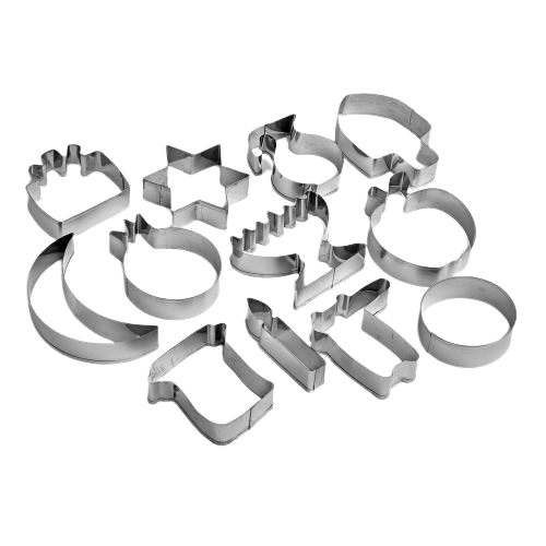 Форма печенья Stenson R88871 Holiday 12 шт. (13968307)