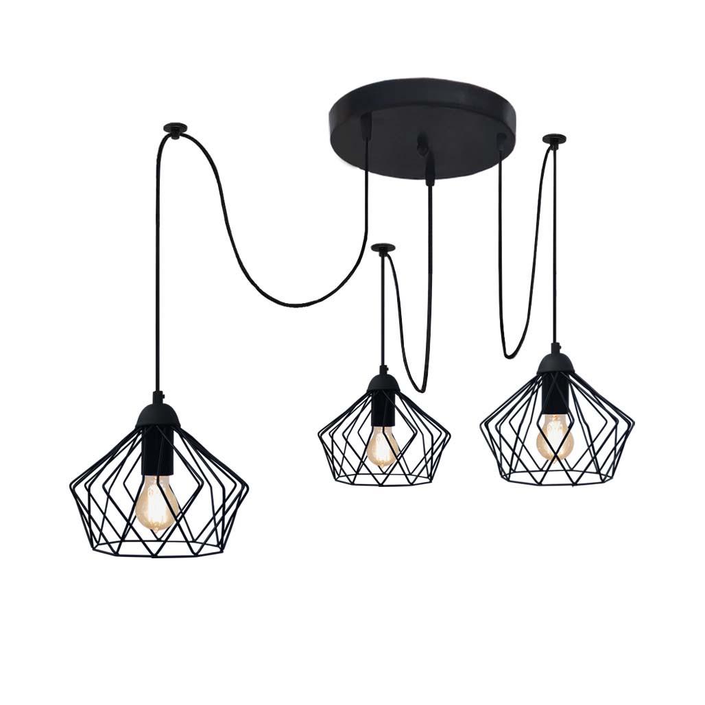 Люстра Levistella Caravan/SP-3 Black - фото 3