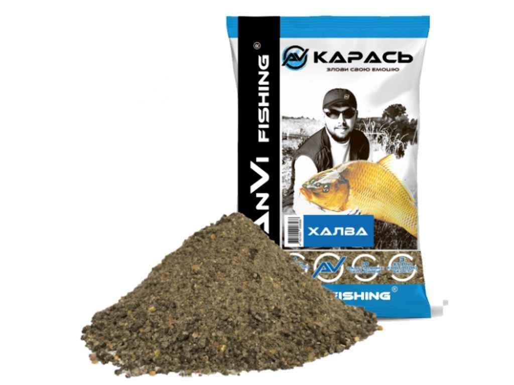 Приманка ANVI-FISHING Карась Халва 1 кг (1034483)