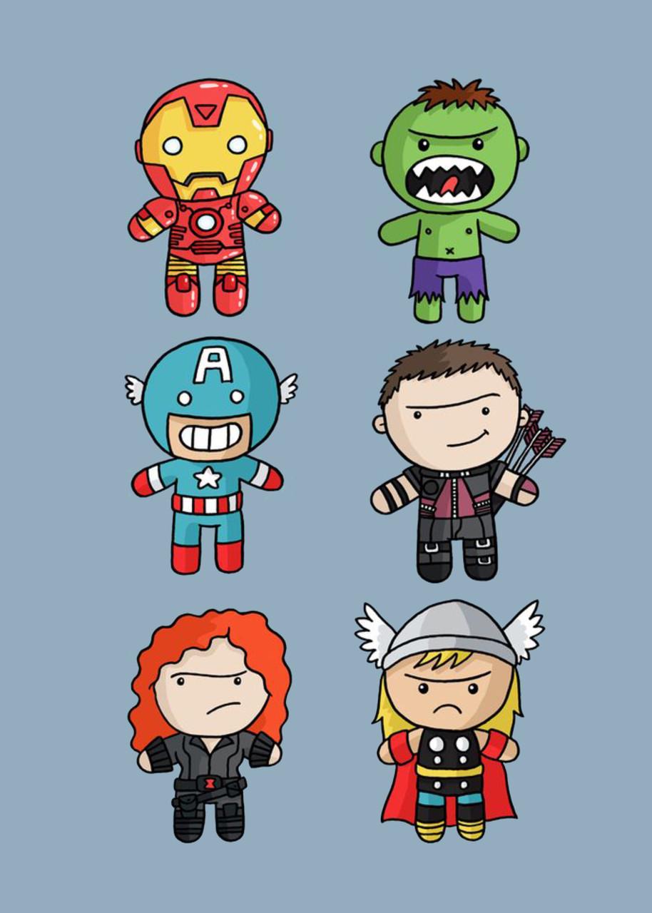 Картина GeekLand Avengers минимализм (AG.09.129)