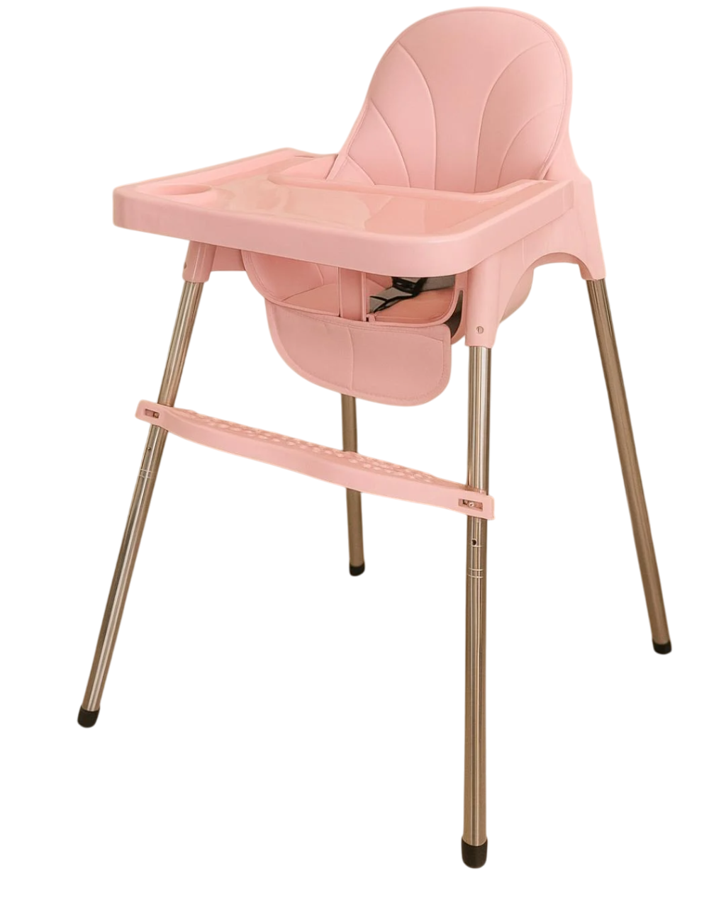 Стільчик для годування з підніжкою Рожевий (2606987782) Стільчик для годування з підніжкою Рожевий (2606987782)