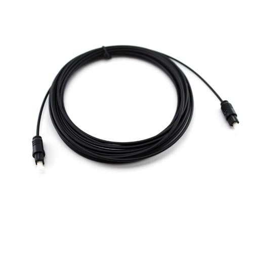 Кабель аудио оптический Toslink to Toslink OD2.2 5 м Black (312677)