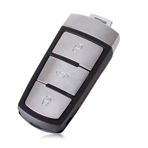 Ключ зажигания под чип ID48 3C0959752BA на 3 кнопки для Volkswagen Passat B6/В7/СС Black (4c4310b5)