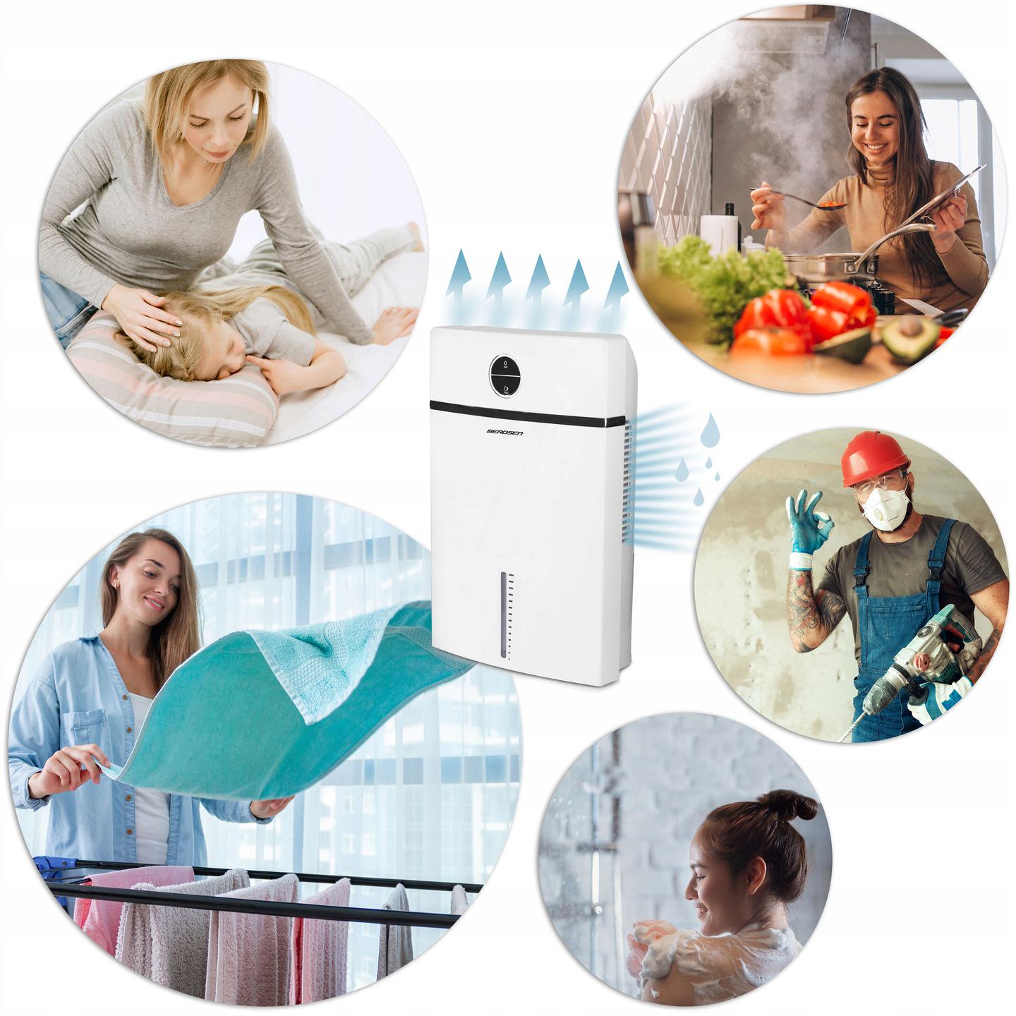 Осушитель воздуха Berdsen BR-20C Белый (3809) - фото 5 Осушитель воздуха Berdsen BR-20C Белый (3809) - фото 5