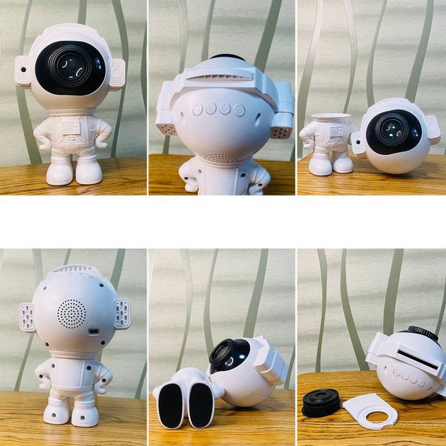 Проектор звездный 3D Astronaut 190х132 мм (523695) - фото 4 Проектор звездный 3D Astronaut 190х132 мм (523695) - фото 4