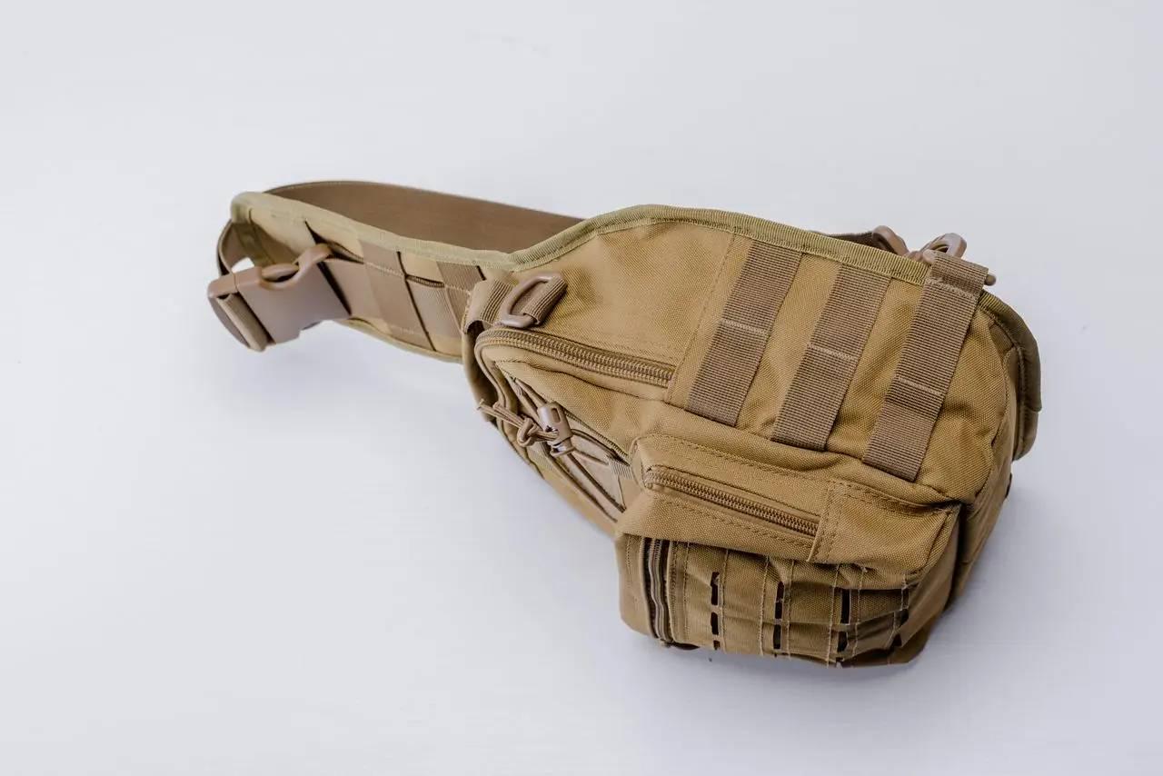 Рюкзак однолямочный Laser Ultimatum Койот RT-099 (12073230) - фото 5 Рюкзак однолямочный Laser Ultimatum Койот RT-099 (12073230) - фото 5