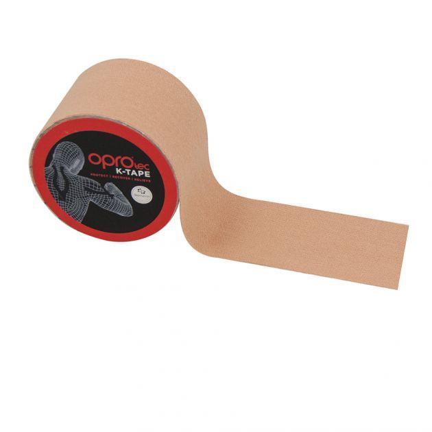 Тейп кинезиологический OPROtec Kinesiology Tape TEC57544 5 см х 5 м Бежевый (A-011863)