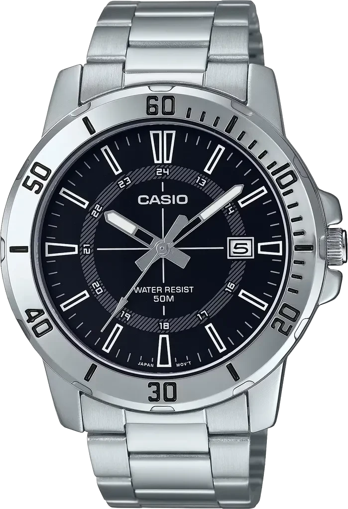Наручные часы мужские Casio Timeless Collection MTP-VD01D-1C Черный (3150751454)