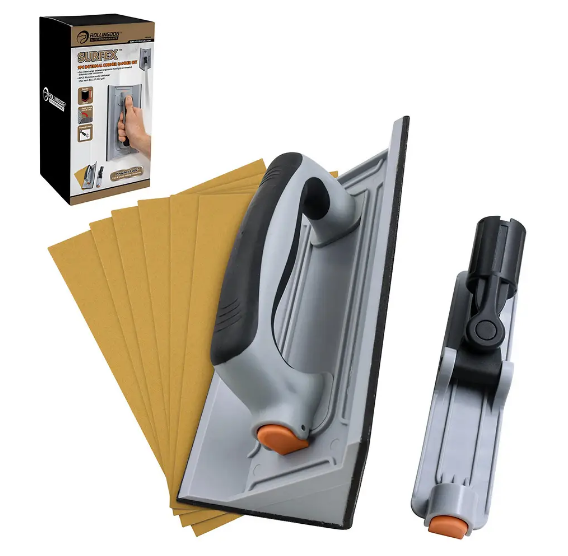 Терка для шлифования внутренних углов Rollingdog со сменной ручкой 225 мм (90152)