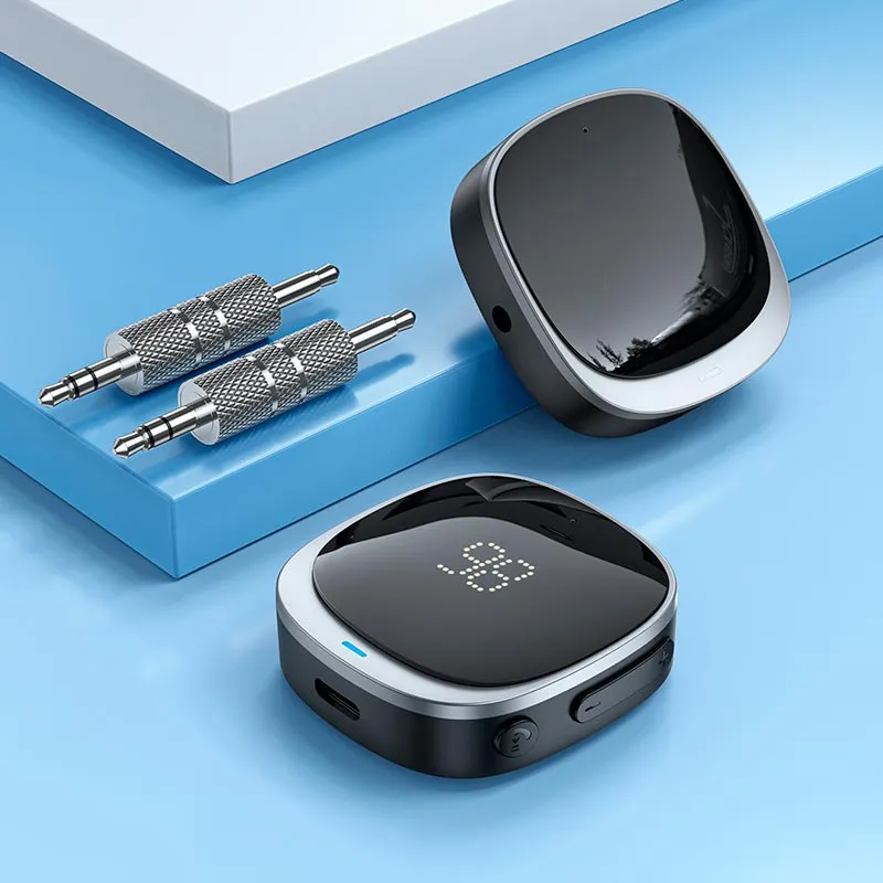 Bluetooth-ресивер Hoco E80 Travel Car AUX BT receiver Black (6942007618908) - фото 8 Bluetooth-ресивер Hoco E80 Travel Car AUX BT receiver Black (6942007618908) - фото 8