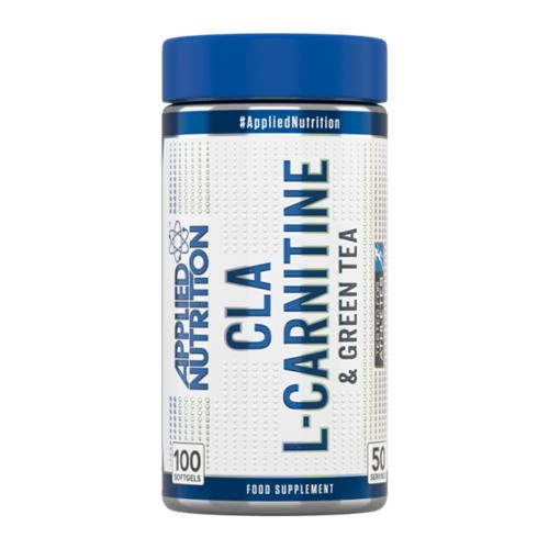 Комплексный жиросжигатель Applied Nutrition CLA L Carnitine Green Tea 100 мягких капс. (000014343)
