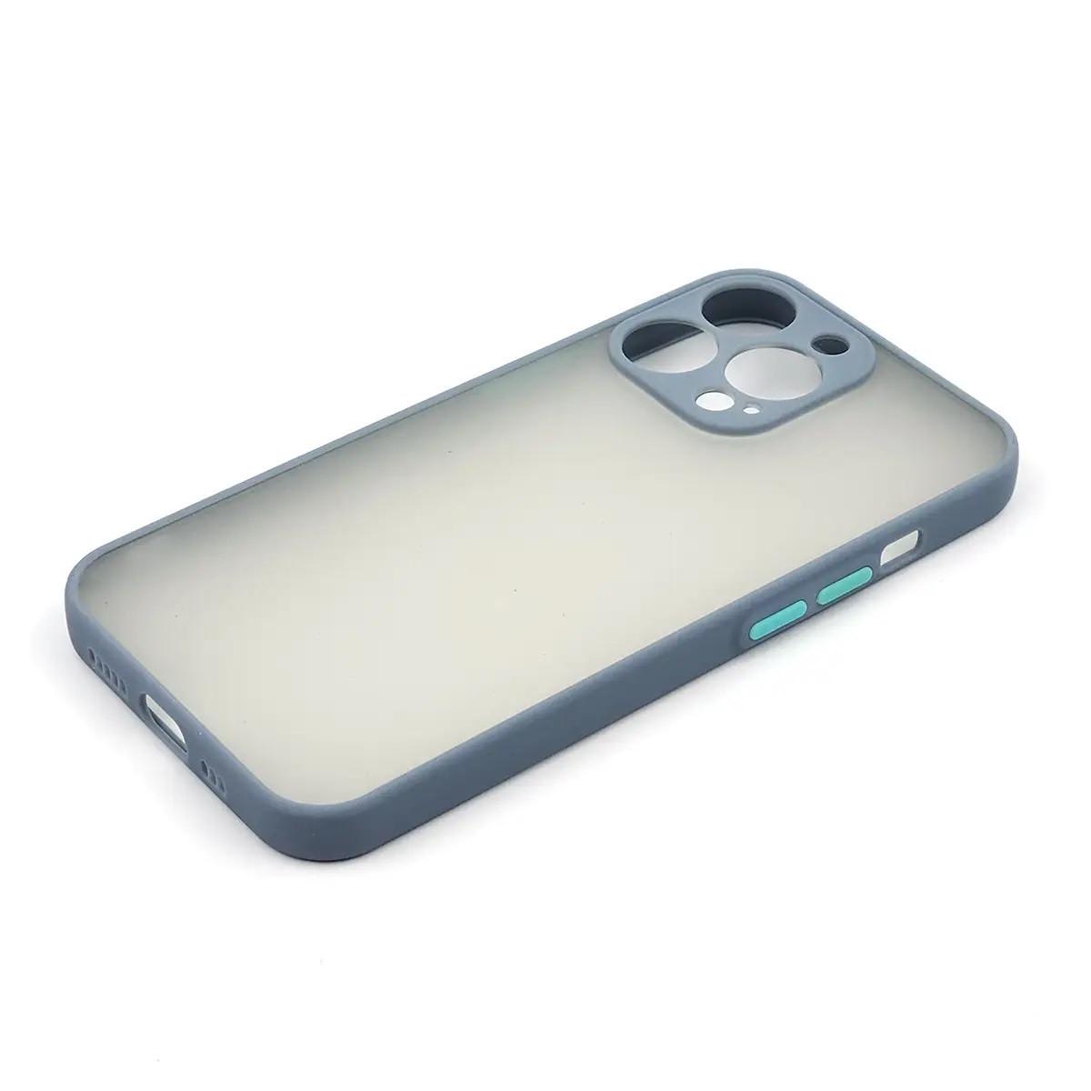 Силіконовий Чохол Накладка Avenger Totu Series Separate Camera iPhone 14 Pro Max Lavender Grey