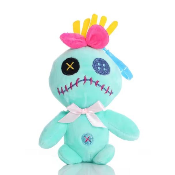 Брелок-мягкая игрушка Scrump Лило и Стич 14 см Голубой (1SKR-14)