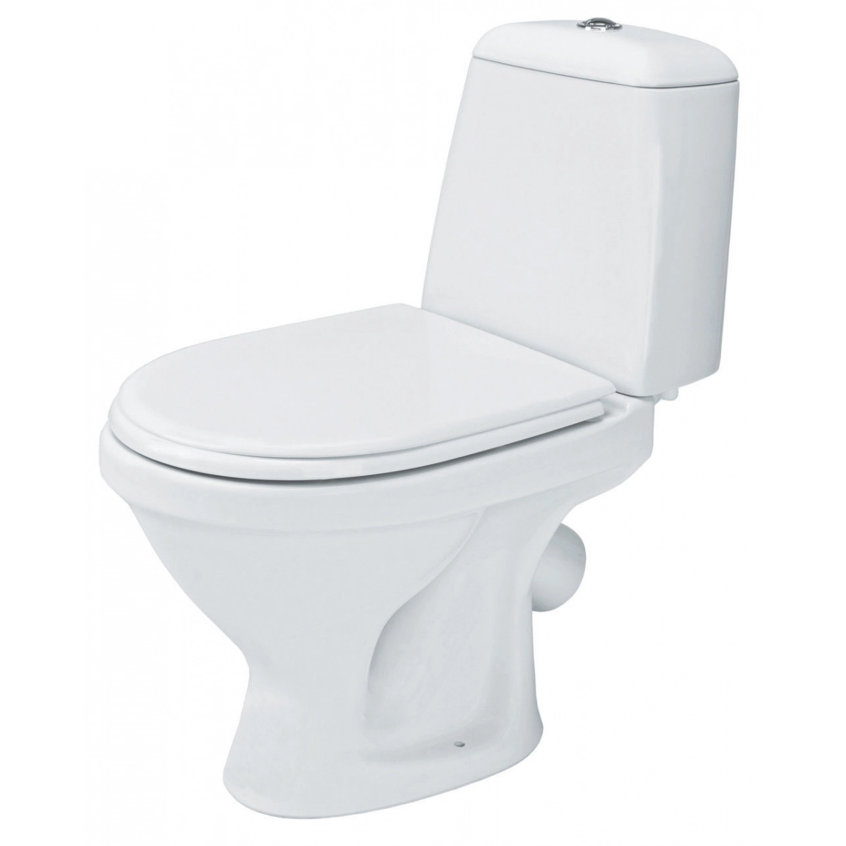 Компакт Cersanit Eko косий слив/3/6/нижнє підведення води і сидіння поліпропілен (10102412)