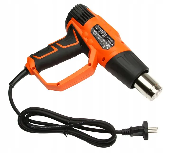 Фен будівельний Mar-Pol M04050 2000 Вт 350-550°C 2 режими 5 насадок (M04050)