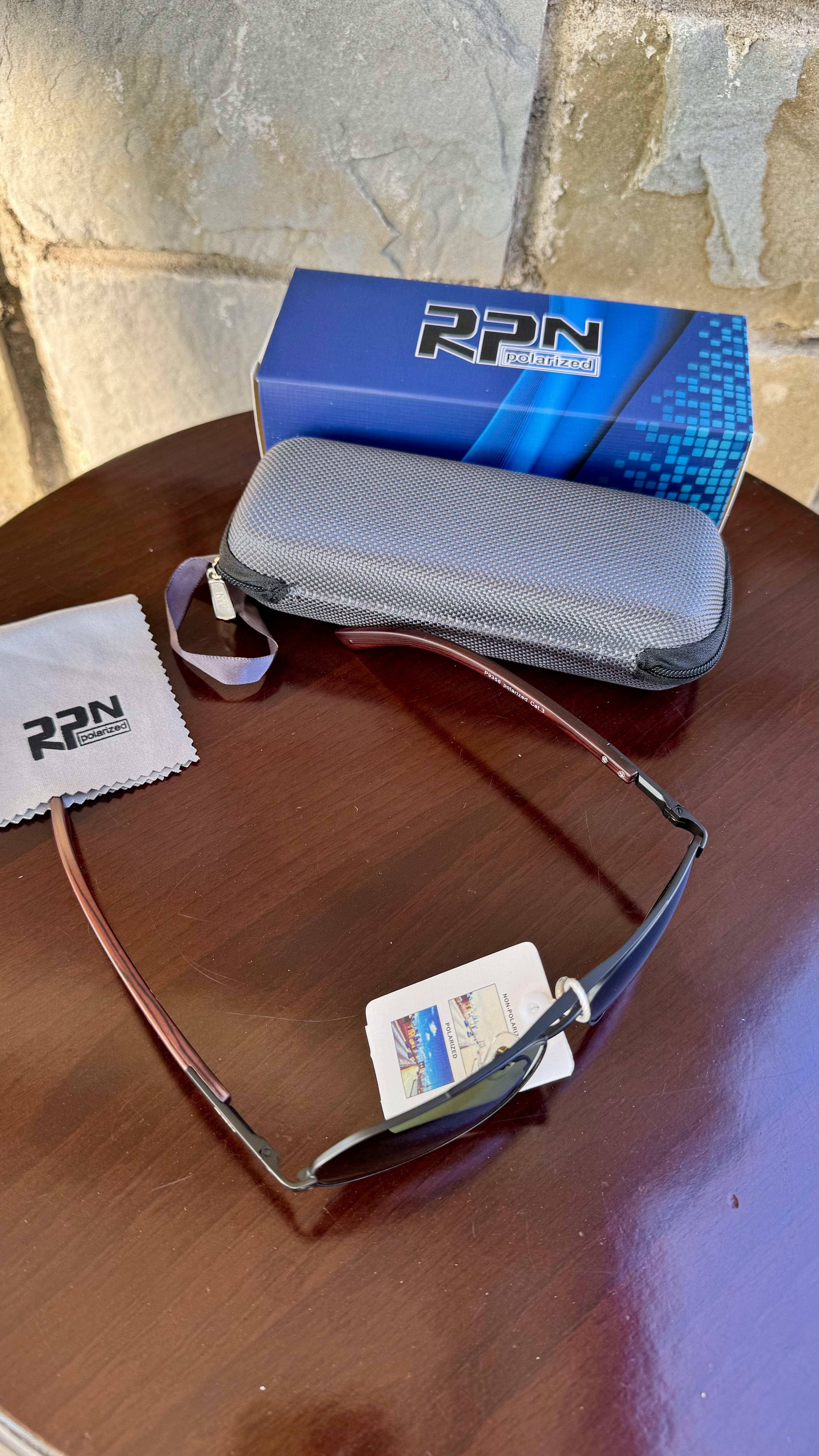 Сонцезахисні окуляри чоловічі Polaroid 2025 Aviator UV400 поляризаційні антиблікові Smoke (ed58d38e) - фото 8