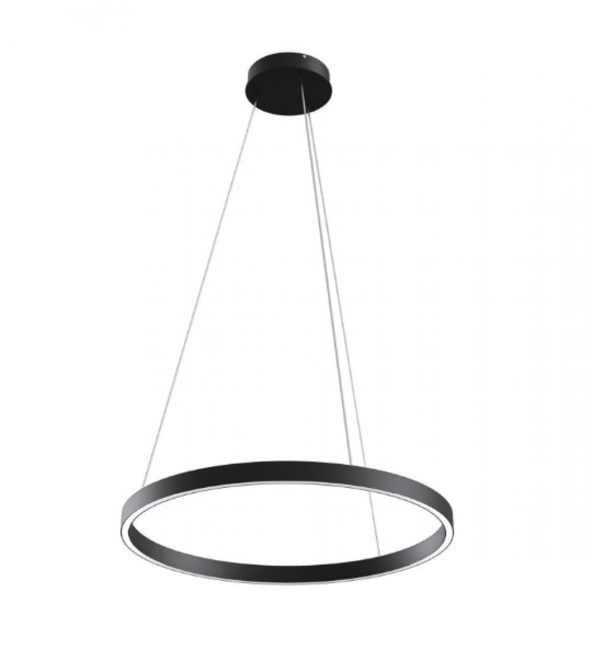 Подвесной светильник Kloodi Circle2830 Pe600 4K Bk (9421820)