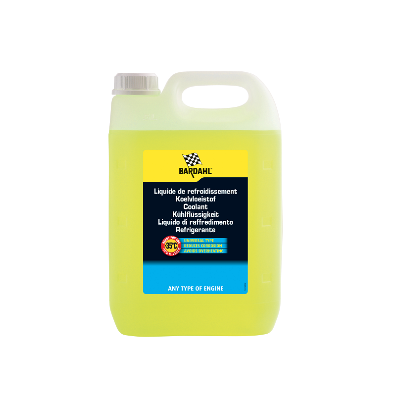 Антифриз Bardahl UNIVERSAL COOLANT -35 °C 5 л Желтый (7323)