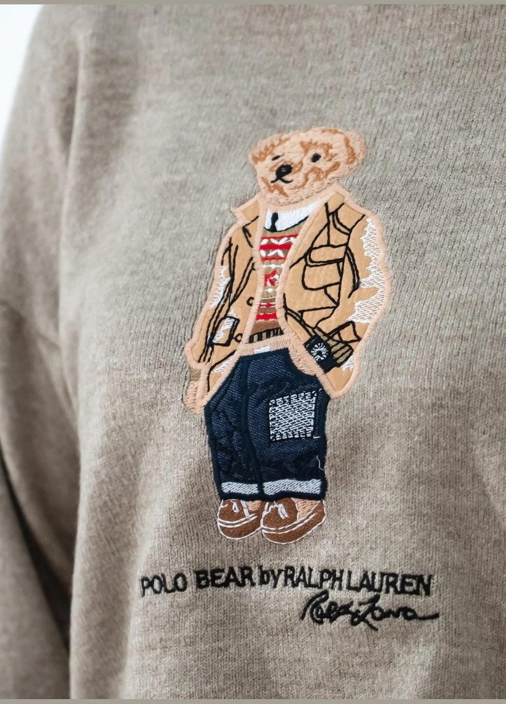 Светр жіночий Ralph Lauren POLO Bear SLR-3108 L Brown - фото 5