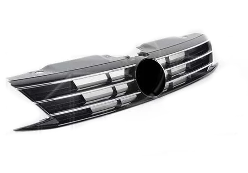 Решетка радиатора AVTM Volkswagen Jetta 2014- с молдингом Черный (187435990)