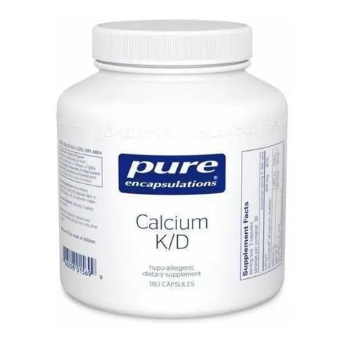 Комплекс витаминов D3/K2 Pure Encapsulations Calcium K/D 180 капс. (000012413)