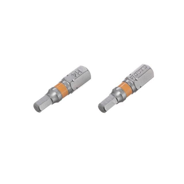 Комплект отверточных насадок Intertool Storm Hex H4 1/4" 25 мм S2 2 шт. VT-0227 (29210-1)