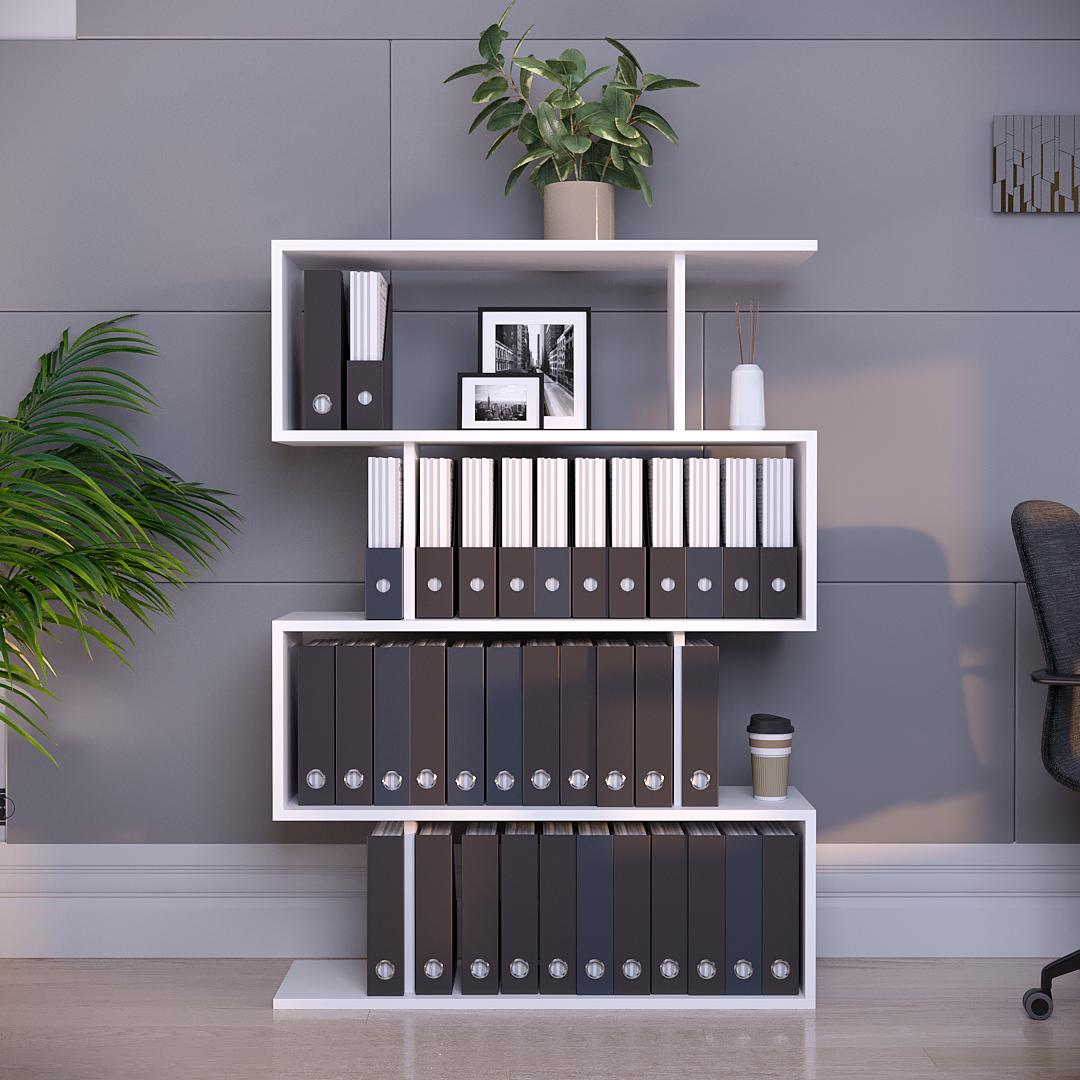 Стеллаж DiPortes Вт-450 100/140/30 см Белый (01604)