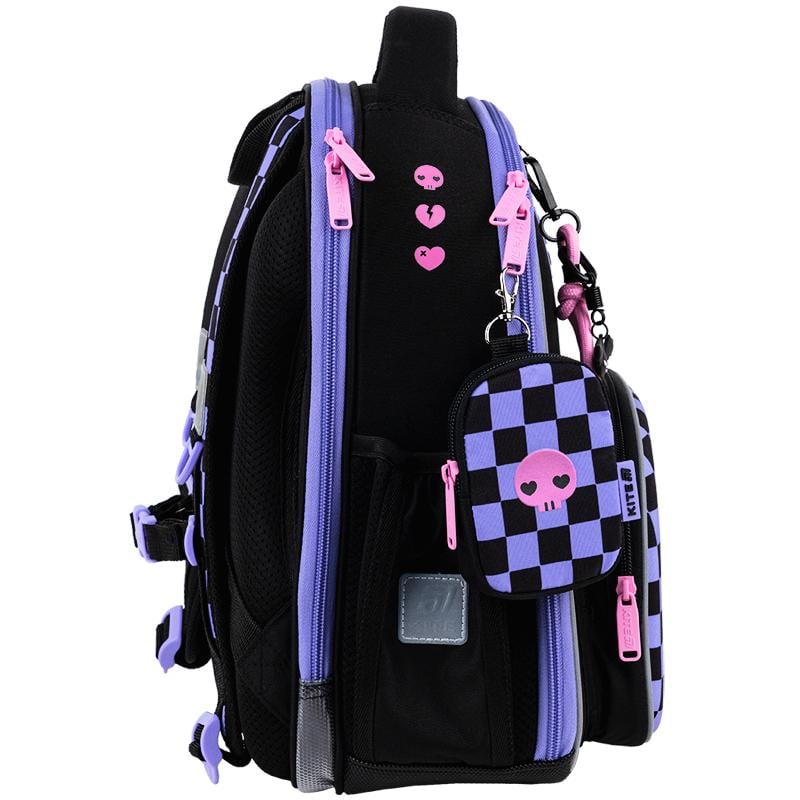 Школьный рюкзак KITE Education HK25-556M Kuromi каркасный с ортопедической спинкой (995391) - фото 7 Школьный рюкзак KITE Education HK25-556M Kuromi каркасный с ортопедической спинкой (995391) - фото 7