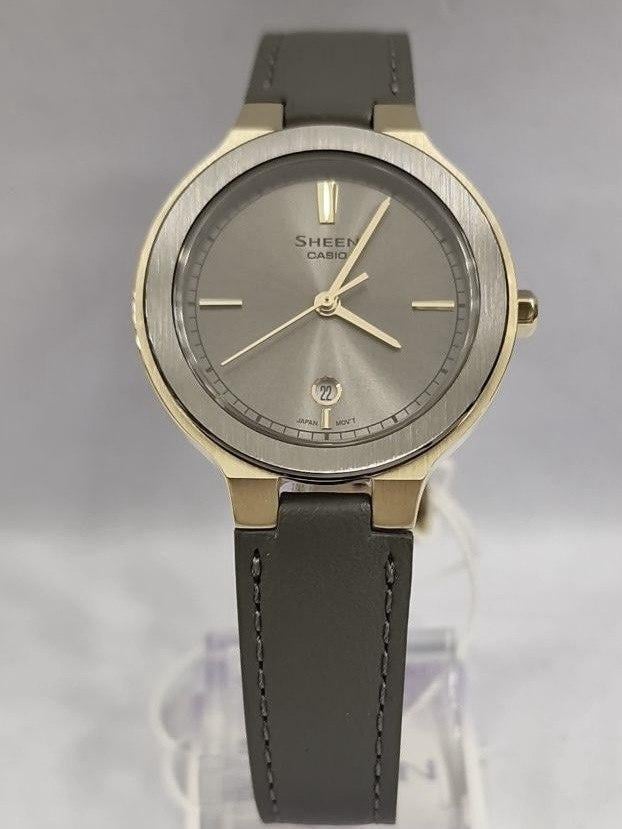 Наручные часы женские Casio Sheen SHE-4559GL-8A Casio Collection со стальным корпусом Серый (3099892537)