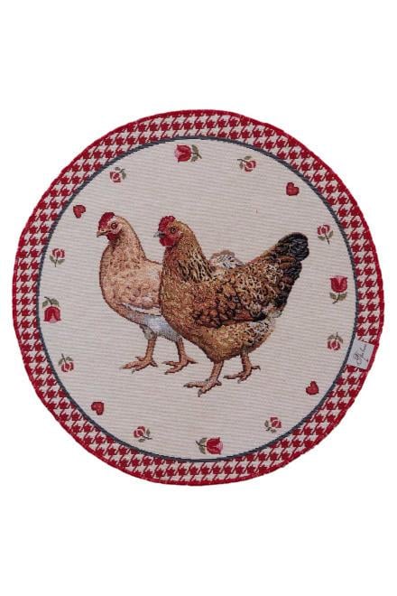 Салфетка гобеленовая Прованс Добробут d 35 см (44424)