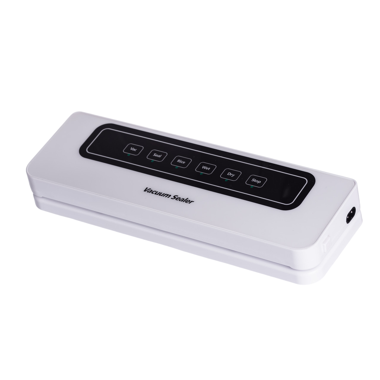 Вакуумний пакувальник кухонний для сухих та вологих продуктів 120 Вт 10 пакетів Білий (HP-11-18) - фото 2