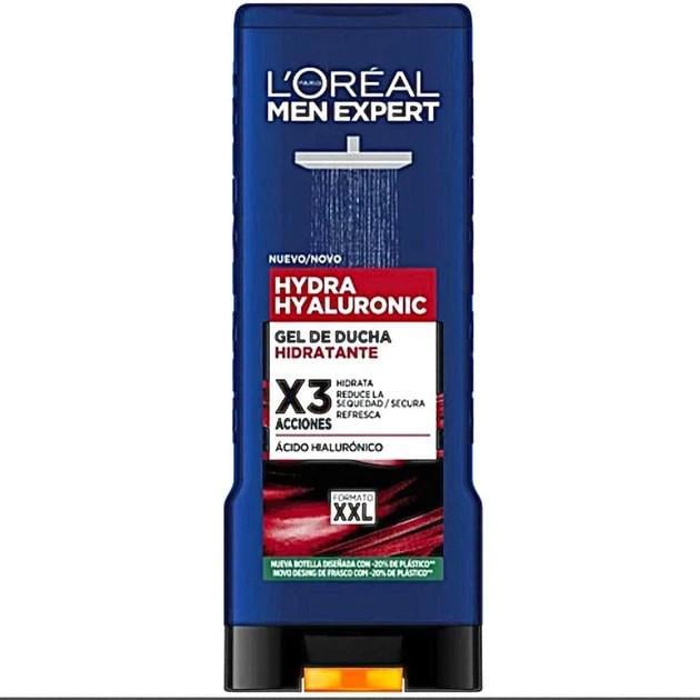 Гель для душа L'Oréal Men Expert Hydra Hyaluronic с гиалуроновой кислотой 400 мл