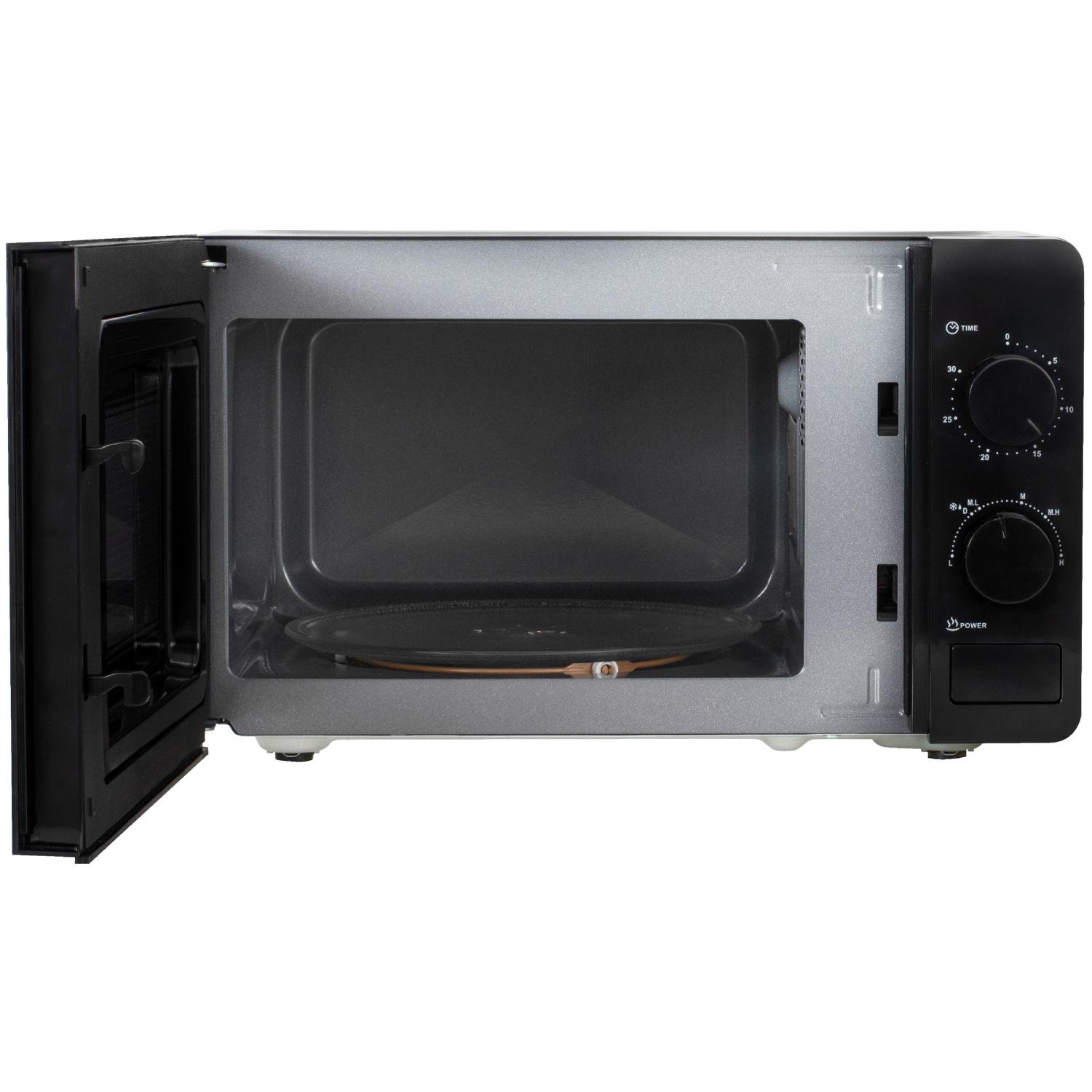 Микроволновая печь Adler AD 6206 механическое управление ручка 20 л 700 Вт Black (AD6206) - фото 4 Микроволновая печь Adler AD 6206 механическое управление ручка 20 л 700 Вт Black (AD6206) - фото 4