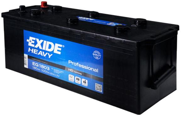 Аккумулятор EXIDE Start PRO 3 EN100 180 Ah-12 V полярность обратная 513х223х223 мм (EG1803)