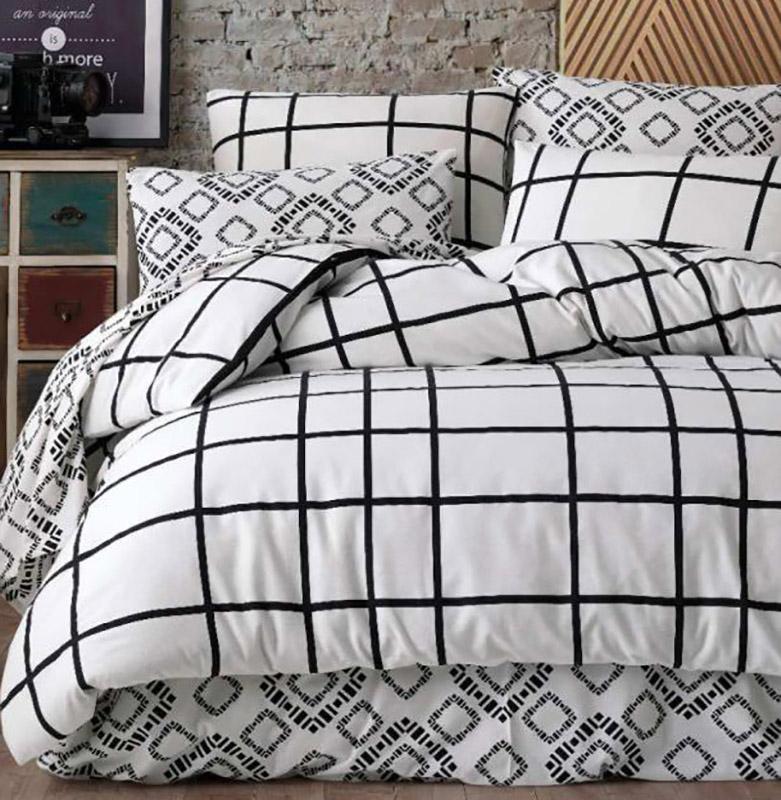 Комплект постельного белья Belizza Marseilles евро фланель (SA-7424)