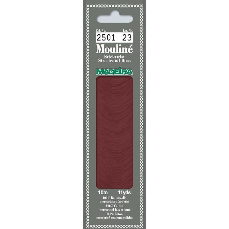 Нити 2501 Mouline Гранатовый